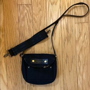 Marc Jacobs Black Crossbody Bag with Adjustable Strap